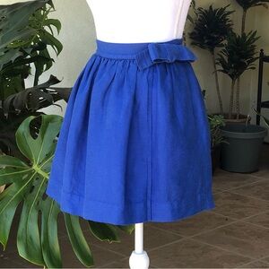 J. Crew Cobalt Blue Mini Skirt - Size 6